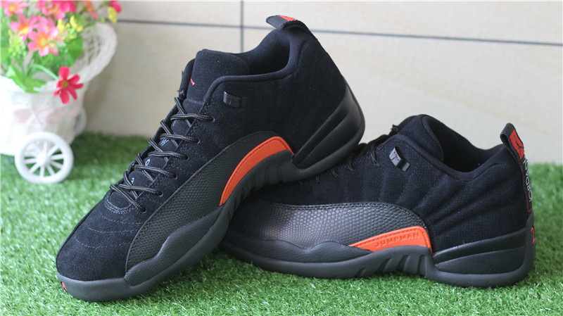 Air Jordan 12 Retro Low Olive Black Max Orange